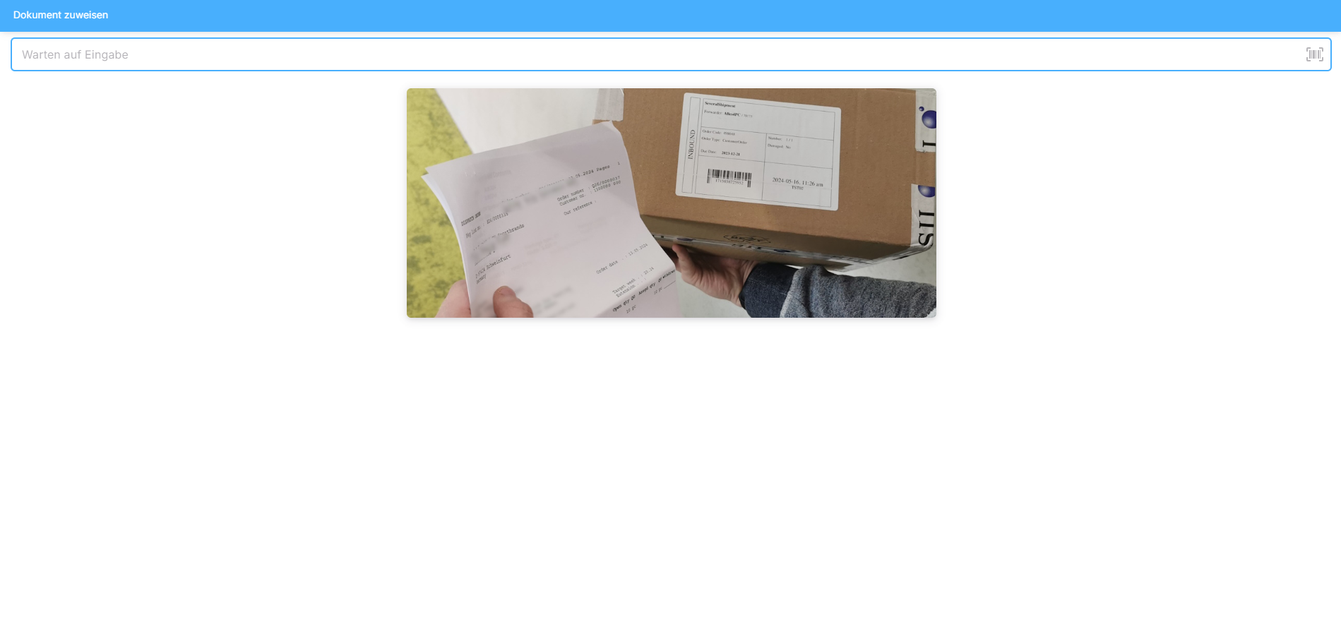 Dokument zuweisen Dokument zuweisen