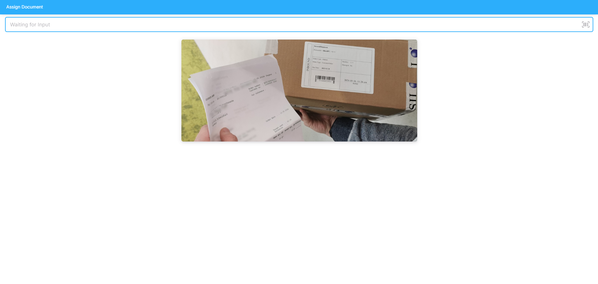 Assign Document Assign Document