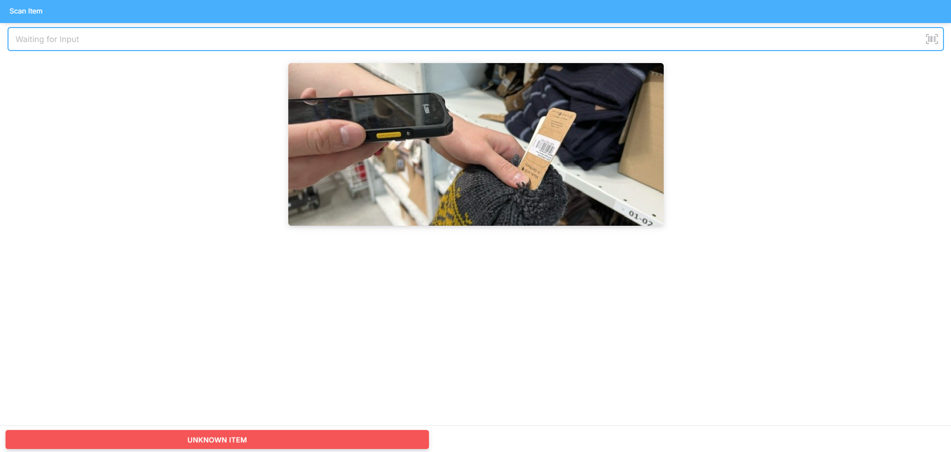 Artikel scannen Artikel scannen