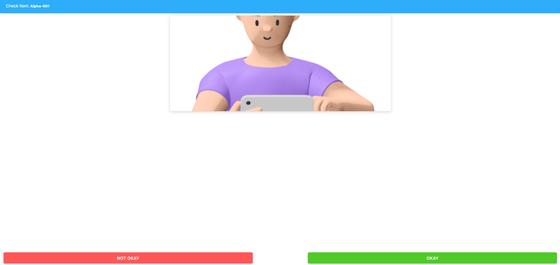 Inspect for defects Inspect for defects