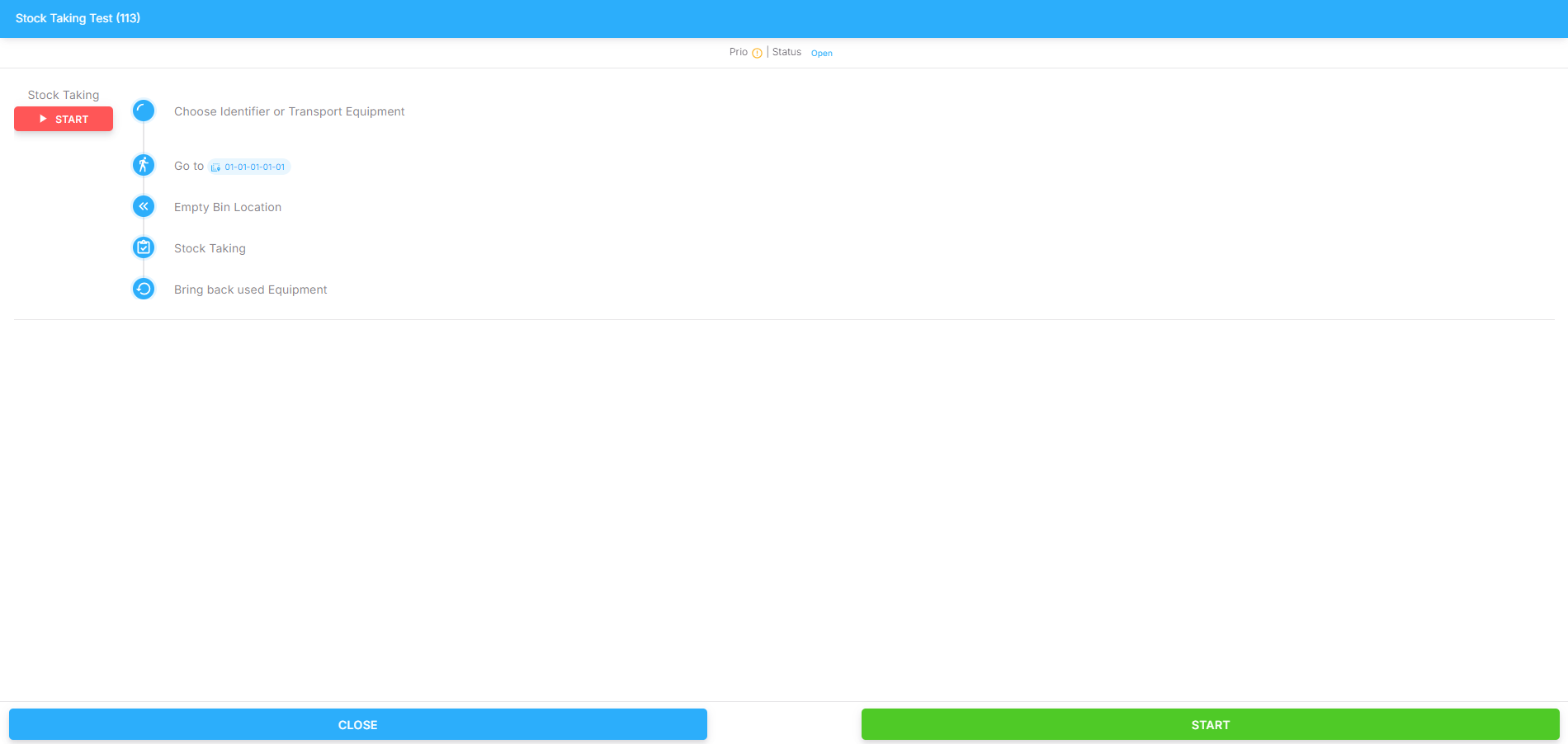 Start Task Start Task